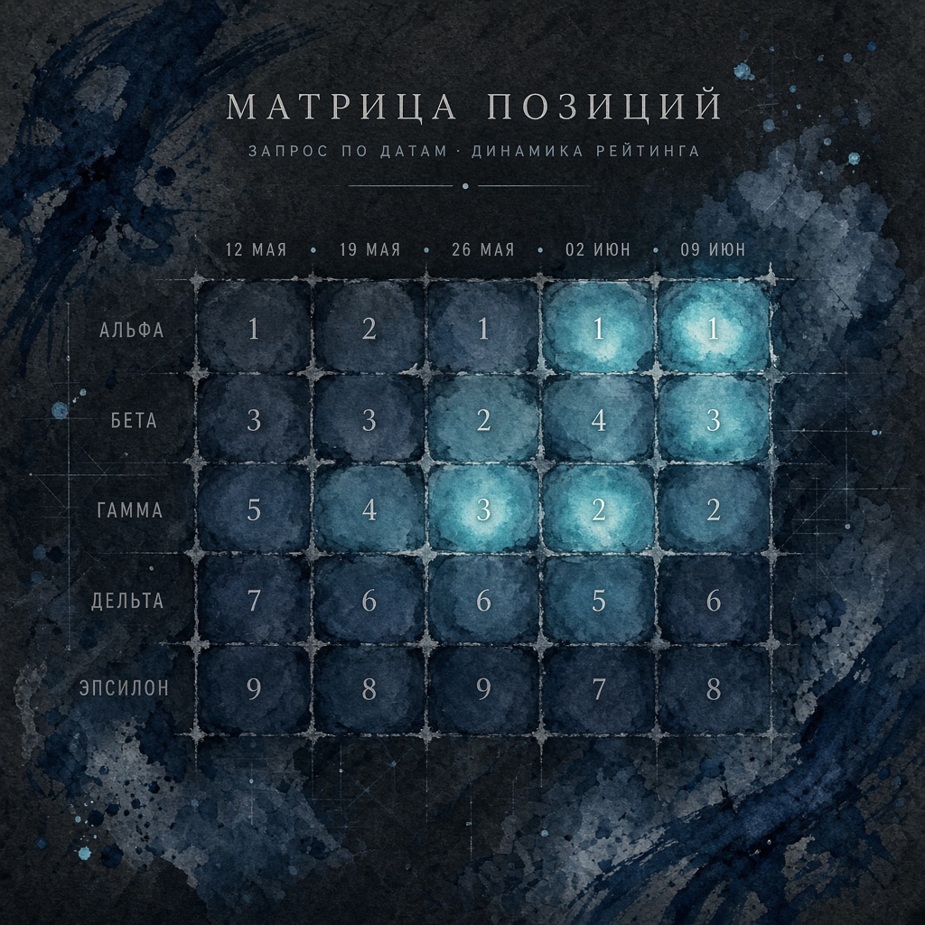 Матрица позиций