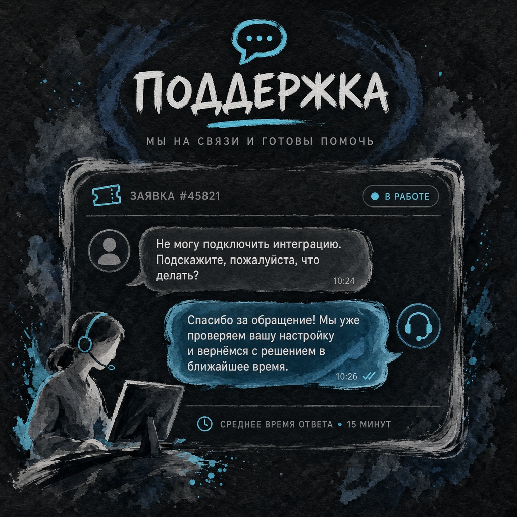 Поддержка